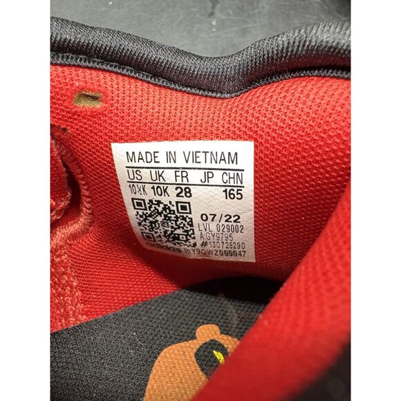 Adidas Pixar x Dash D.O.N. Issue 4 Basketball Shoes Kids Size 10.5 K GY9795 - Picture 6 of 7